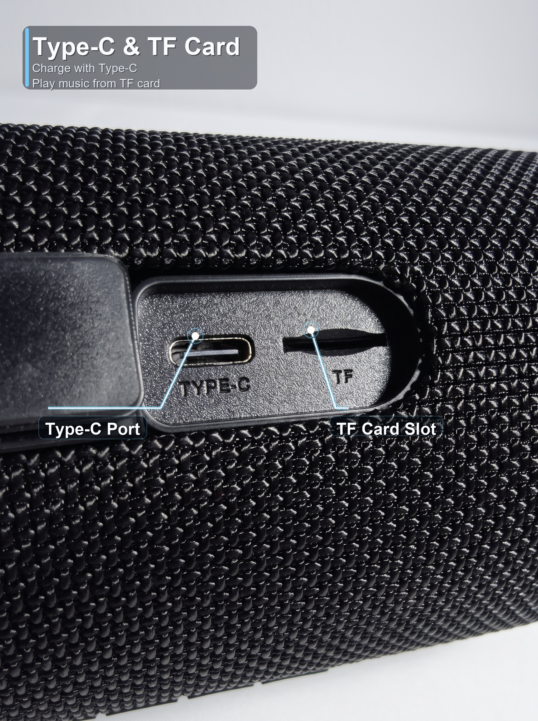 S620 USB-C port and TF card slot